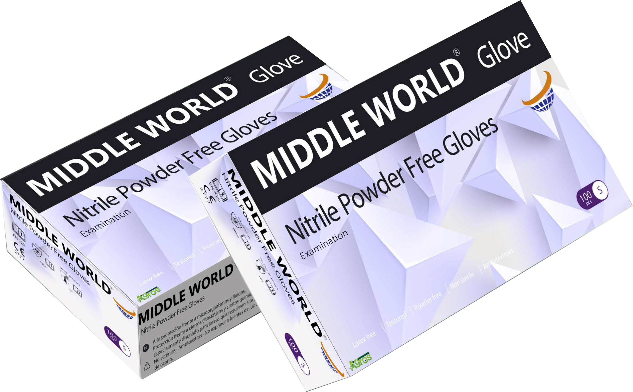 middle world nitrile gloves